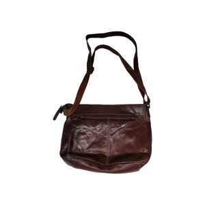 Wild West Los Angeles Purse Brown Womens Genuine Leather Shoulder Bag Retro LA
